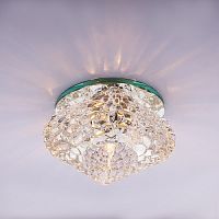 Светильник встраиваемый Италмак Bohemia 220 15 70 огран. стекло G9 220В картинка 